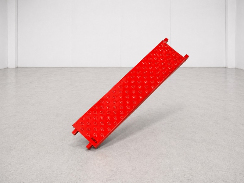 Piso metálico para andaime 1 m